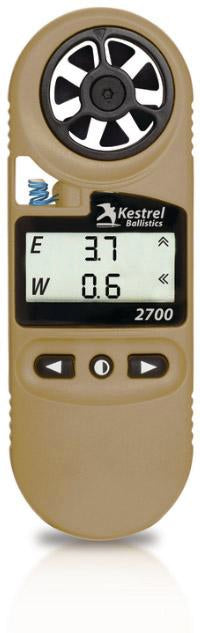 Kestrel 2700 Ballistics Weather Meter with LiNK Bluetooth - Tan