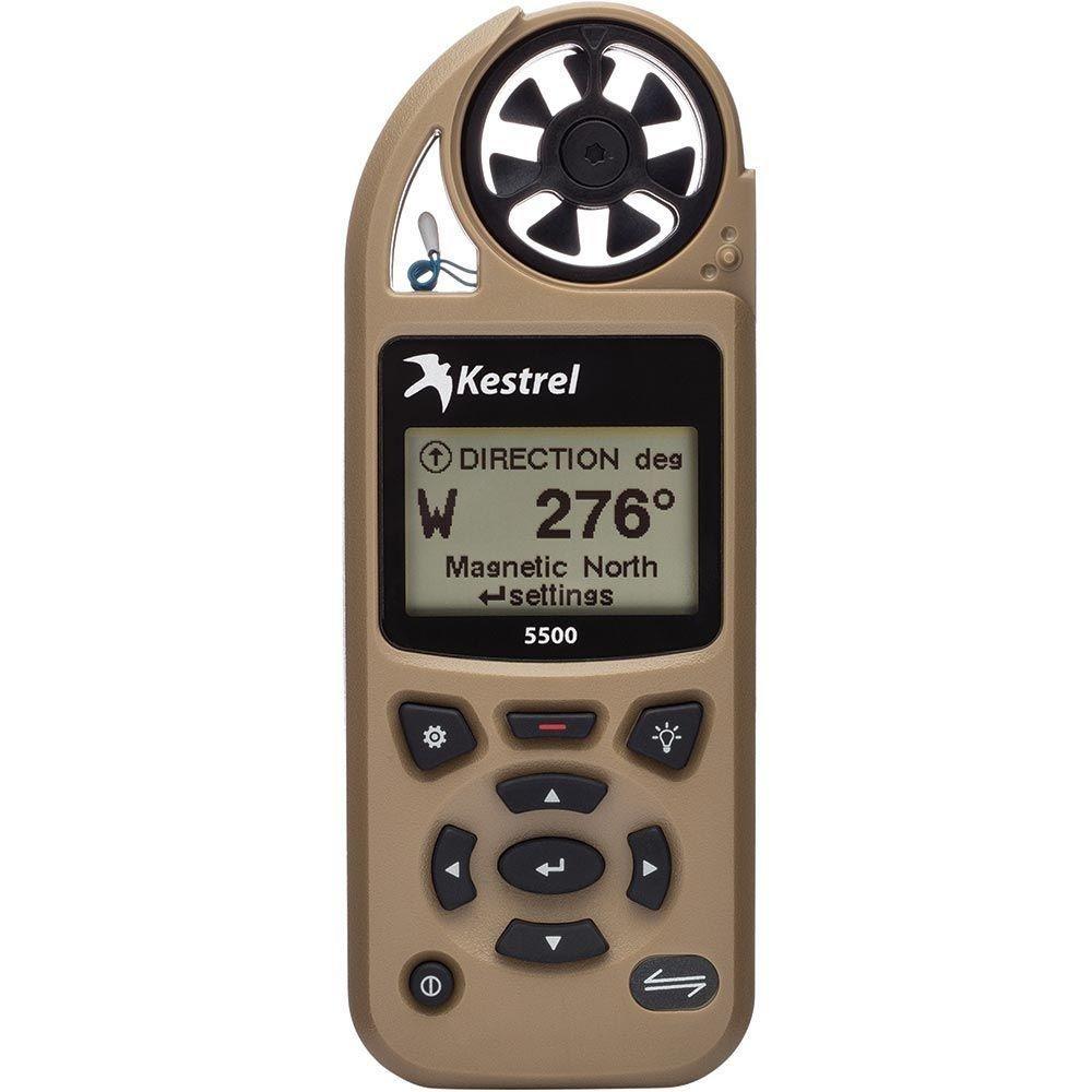 Kestrel 5500 Handheld Weather Meter with Bluetooth LiNK and Vane Mount Desert Tan