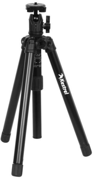 Kestrel Compact Collapsible Lightweight Tripod 20.5 to 52 Inch Black