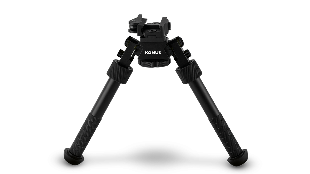 Konus Hunting and Tactical Bipod 4.75-9 Inch Adjustable Height