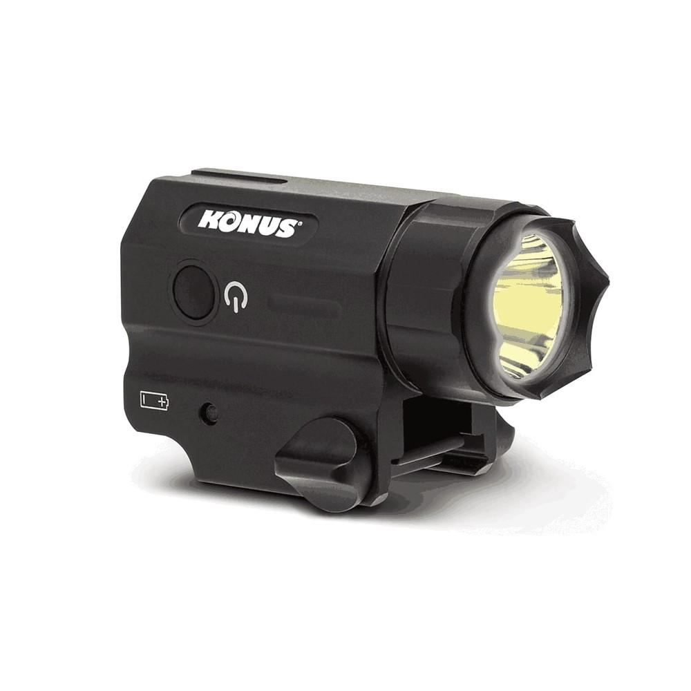 Konus Konuslight-TL Tactical Weapon Light 360 Lumens Weaver Picatinny Mount Black
