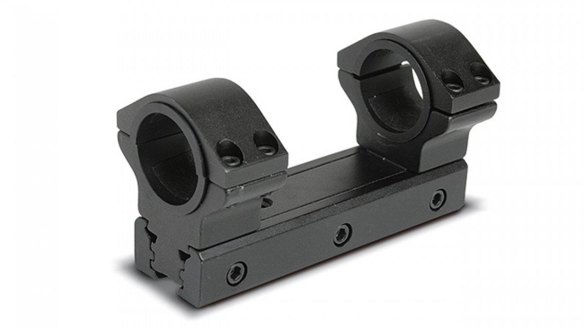 Konus Universal Dual Mount Scope Rings Fits 30mm and 1-Inch Matte Black