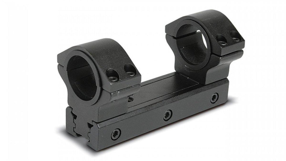 Konus Universal Dual Mount Scope Rings Fits 30mm and 1-Inch Matte Black