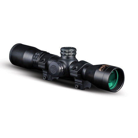 KonusPro 4x32mm Rifle Scope 30/30 Engraved Reticle Matte Black