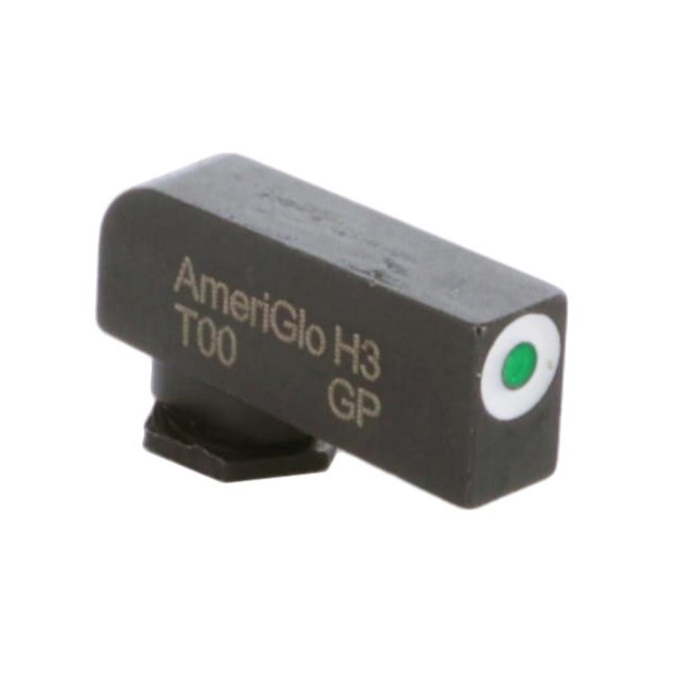 Ameriglo Green Tritium White Outline Front Sight .200in H .125in W for Glock