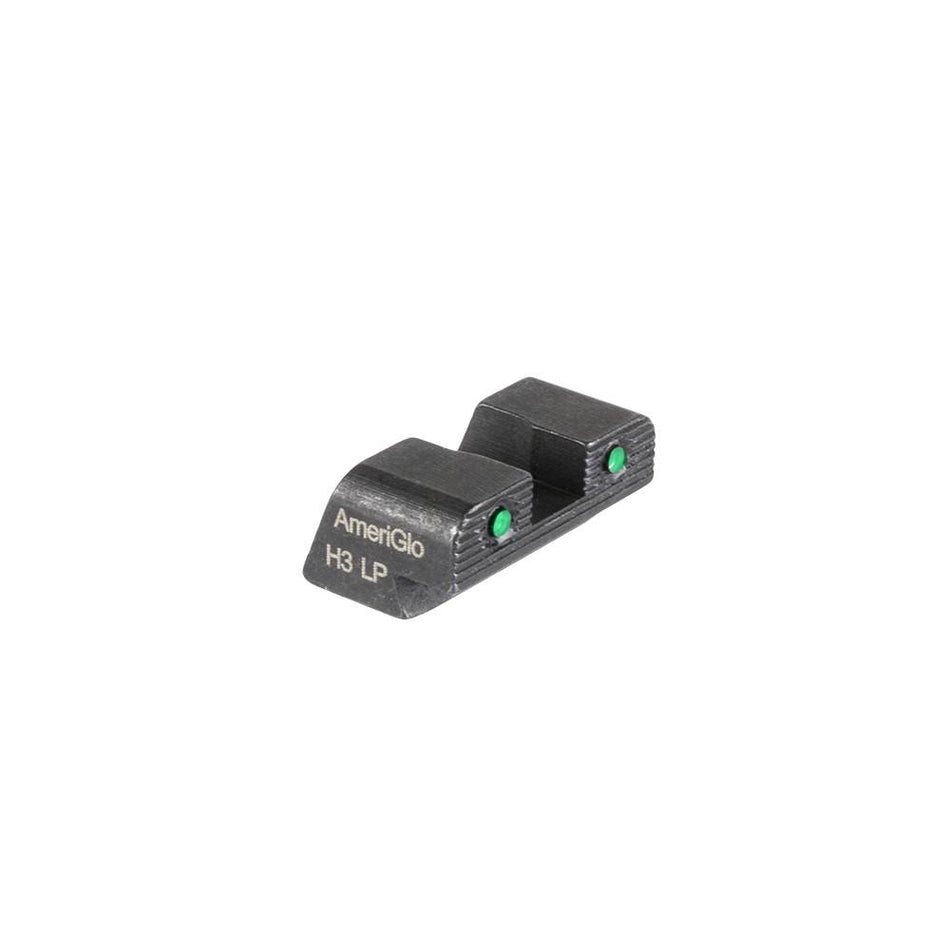 Ameriglo 2-Dot Tritium Rear Sight for Sig Sauer Springfield XD Hellcat Green with Black Notch #10