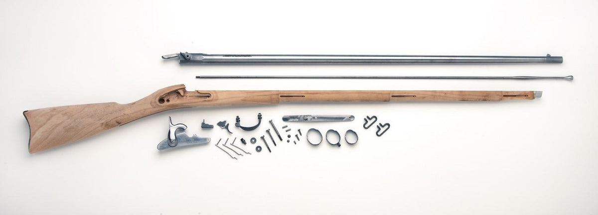 Traditions 1842 Springfield Musket Build-It-Yourself Kit .69 Cal 42" Rifled Barrel