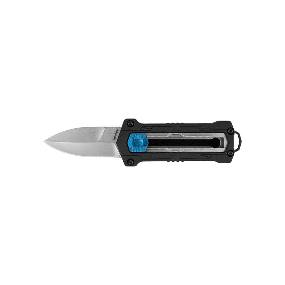 Kershaw Kapsule Manual OTF Folding Knife 1.9" Spear Point Blade Black