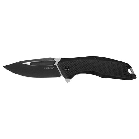 Kershaw Flourish Folding Knife 3.5" Drop Point BlackWash Blade