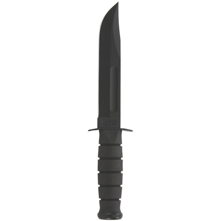 Ka-Bar Fixed Blade Knife 7" Clip Point Black with MOLLE Sheath