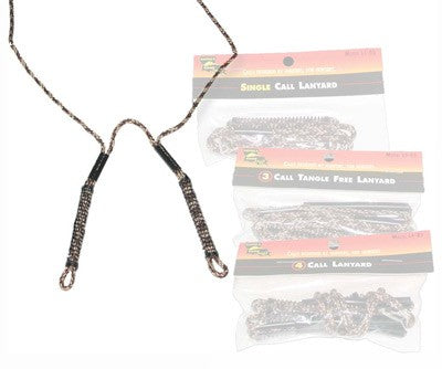 Haydel's Double Camo Call Lanyard for Hunting Calls