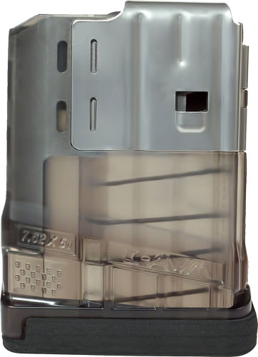 Lancer L7AWM SR-25 7.62x51 5rd Translucent Smoke Rifle Magazine