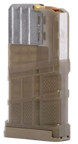 Lancer L7AWM SR-25 7.62x51mm 20-Round Translucent FDE Gen 2 Magazine