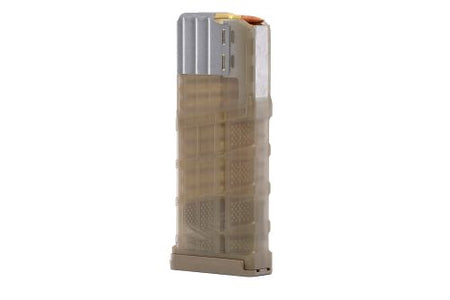 Lancer L7AWM SR-25 7.62x51 25rd Translucent FDE Gen2 Rifle Magazine
