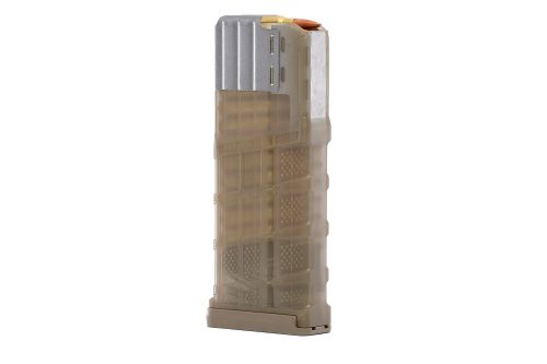 Lancer L7AWM SR-25 7.62x51 25rd Translucent FDE Gen2 Rifle Magazine