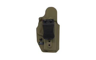 L.A.G. Tactical Liberator MK II Ambidextrous IWB/OWB Holster for Glock 43/43X/43X MOS, Flat Dark Earth