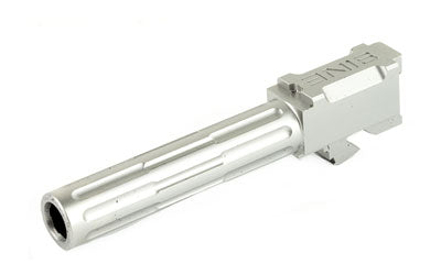 LanTac USA 9INE Barrel for Glock 19, 9mm, Stainless, Fluted, 1:10 Twist, Drop-In Fit