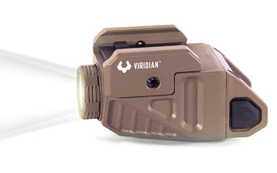 Viridian CTL Weapon Light, Universal Fit, Rechargeable, 525 Lumens, Instant On, Flat Dark Earth 930-0057