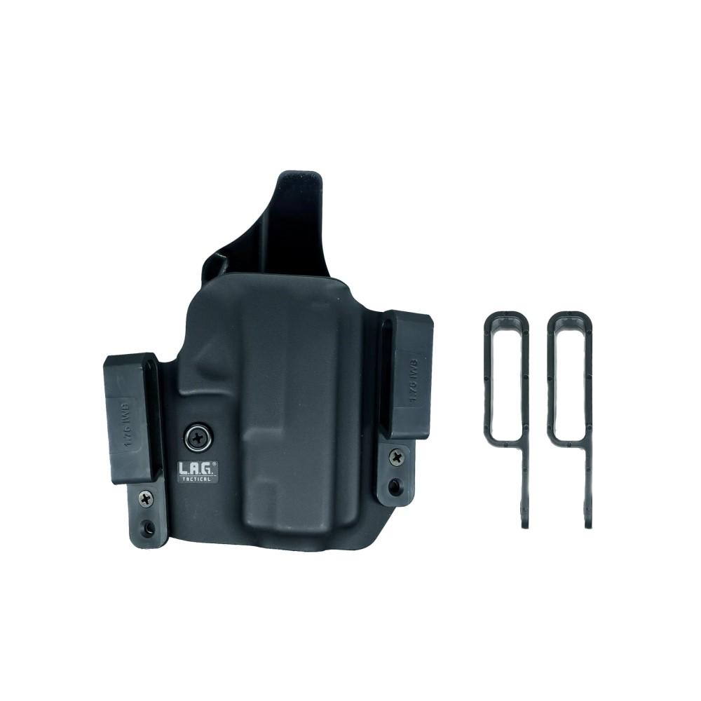 L.A.G. Tactical Defender Holster Sig P365 XMacro Right Hand Black