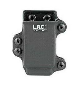 L.A.G. Tactical Single Pistol Mag Carrier for Double Stack .45 ACP/10mm Magazines