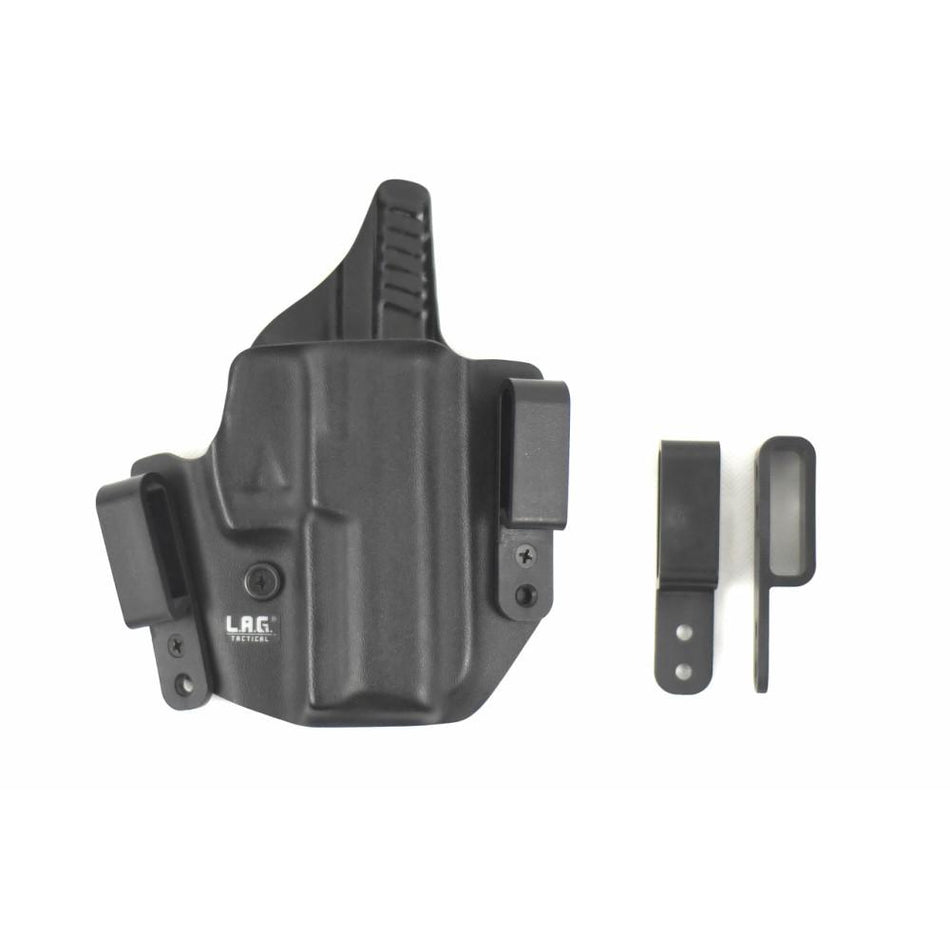 L.A.G. Tactical Defender Holster for Glock 43/43X Black Right Hand