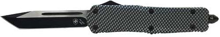 Templar Knife Large OTF Carbon Fiber Handle 3.5" Black Tanto Blade