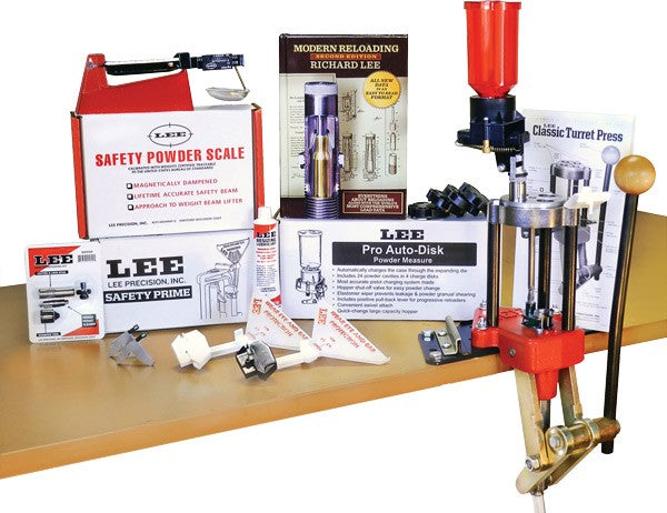 Lee Classic Turret Press Kit with Auto-Drum Powder Measure