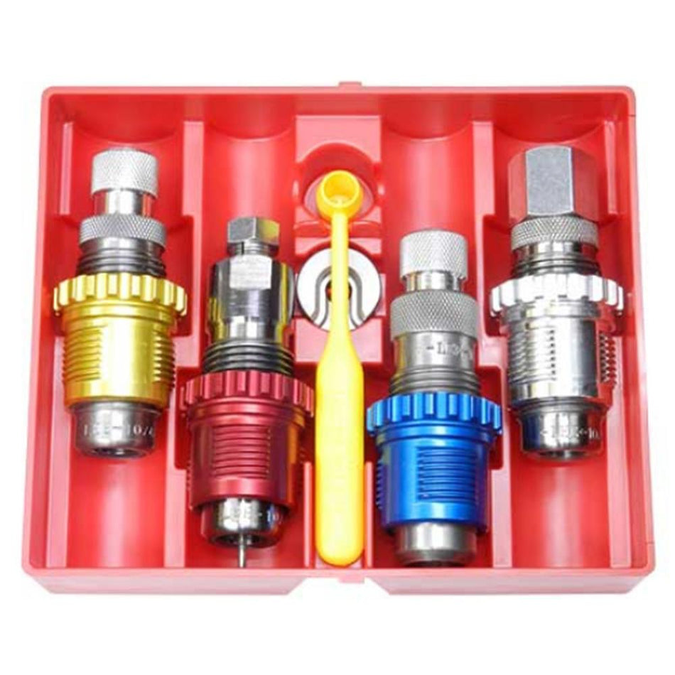 Lee Breech Lock Carbide 4-Die Set .40 S&W / 10mm with Factory Crimp Die
