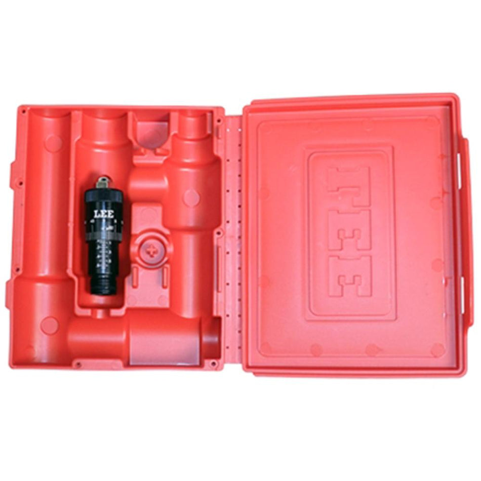 Lee Rifle Micrometer Adjusting Screw with 4-Die Red Storage Case