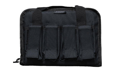 Legend Outdoor Gear Pegasus Tactical Pistol Case, Polyester, 12.5x1.5x8 Inches, Black PEG100-BK