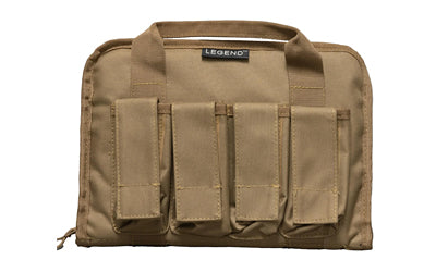 Legend Outdoor Gear Pegasus Tactical Pistol Case, Polyester, 12.5x1.5x8 Inches, Dark Earth PEG100-DE