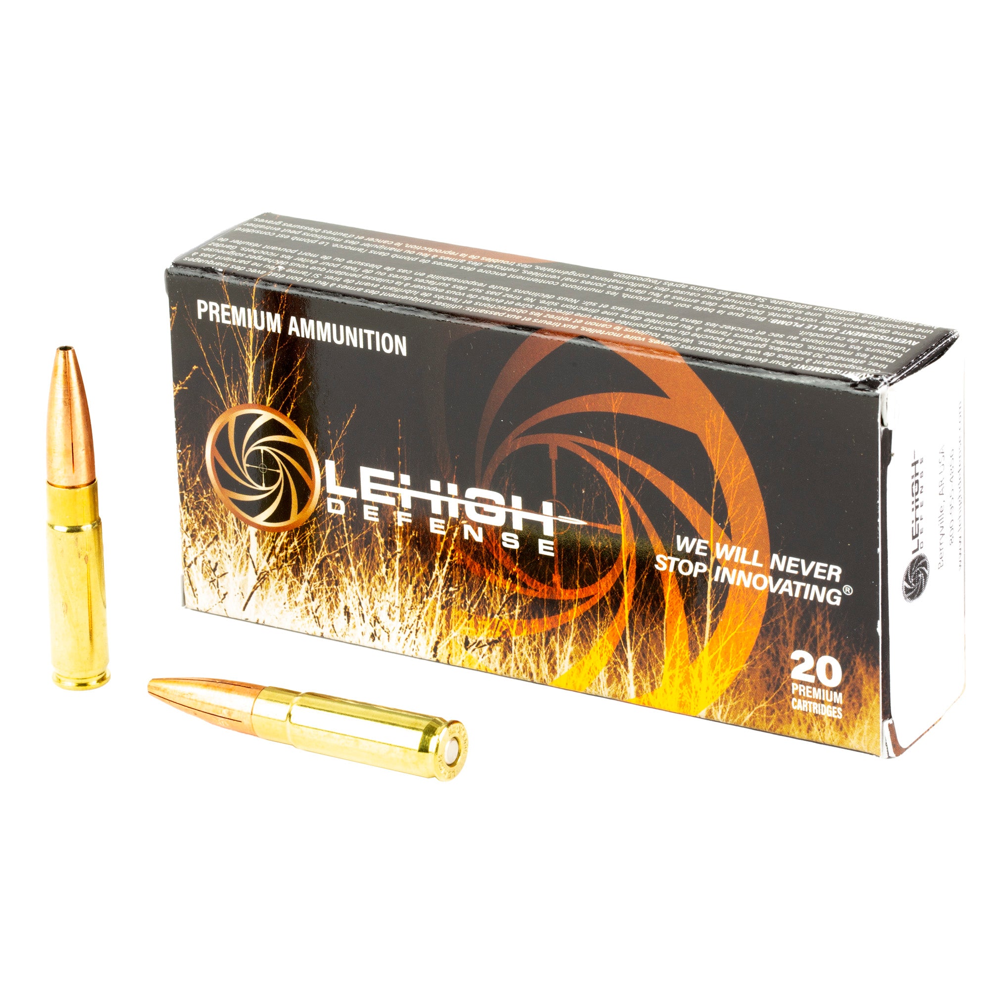 Lehigh Defense Maximum Expansion .300 AAC Blackout 194 gr BTHP ammo