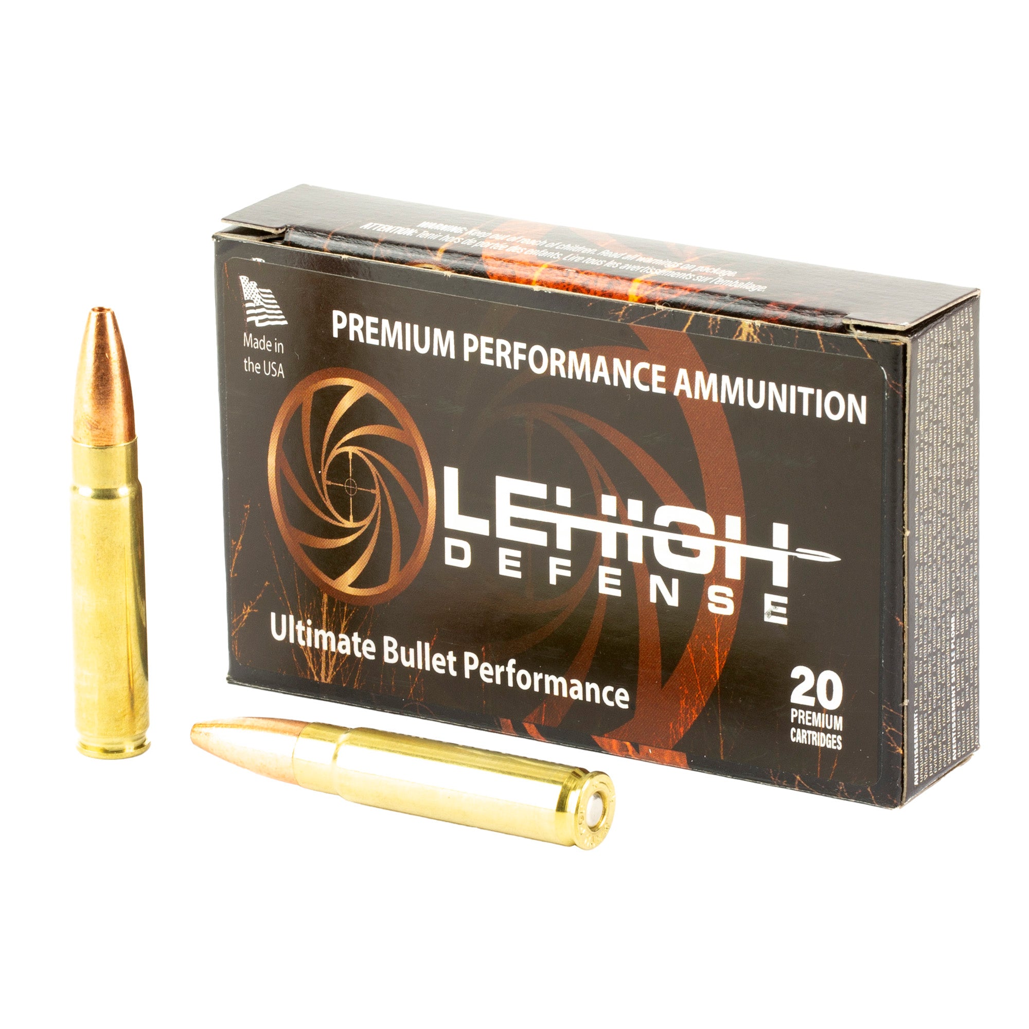 Lehigh Defense LA300HMR125CC Lehigh Defense Controlled Chaos Flat Base Hollow Point  125 Grain .300 HAM'R