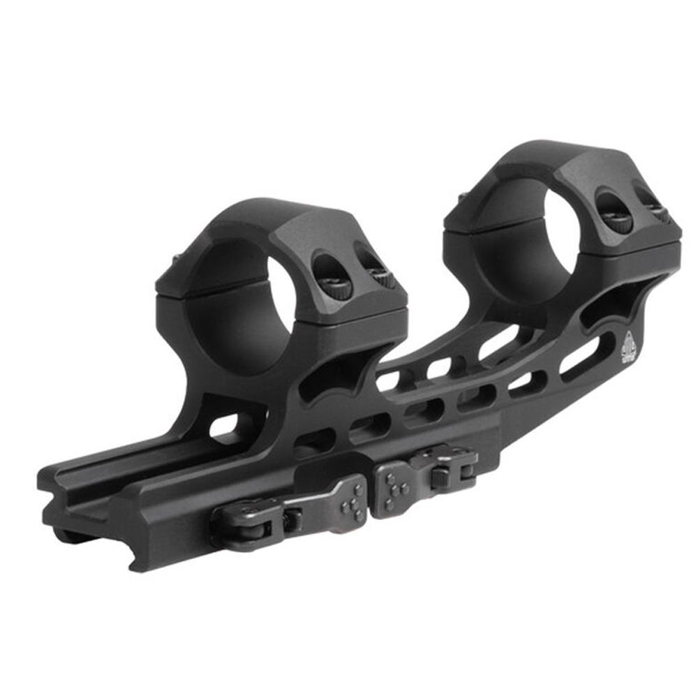Leapers UTG ACCU-SYNC QR Cantilever Mount 1-Inch High 50mm Offset Matte Black