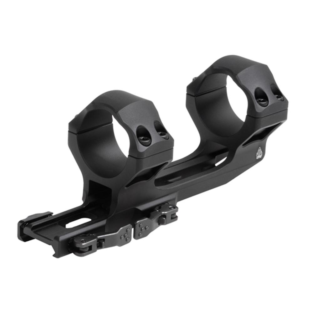 Leapers UTG ACCU-SYNC QR Cantilever Mount 34mm X-High 70mm Offset Matte Black