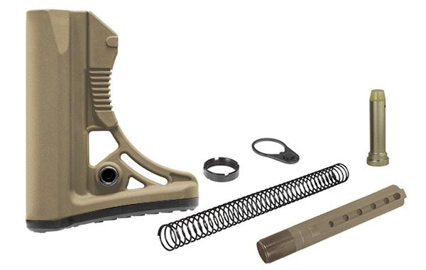 Leapers UTG PRO Model 4 Ops Ready S3 Mil-spec Stock Kit Flat Dark Earth