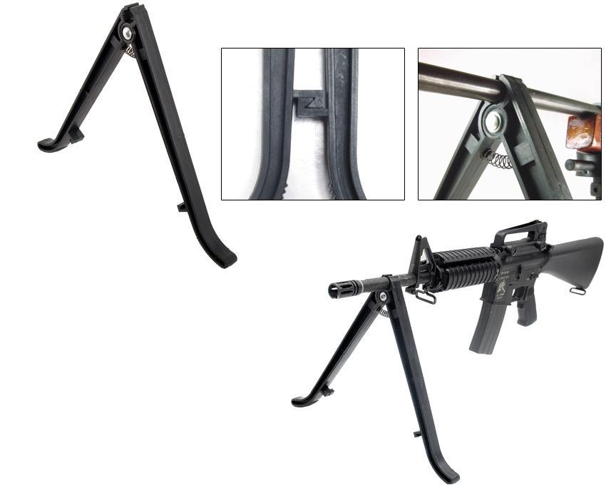 Leapers Synthetic Clamp-On Bipod for Most Firearms