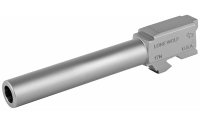 Lone Wolf AlphaWolf Barrel LWD-17N, 9mm, 4.49", Matte Stainless Steel, Fits Glock 17