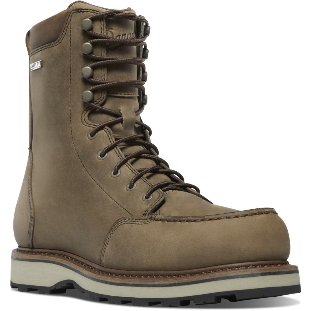 Danner Cedar River Moc Toe Hunter 8" Boots Timberwolf Men's Size 12