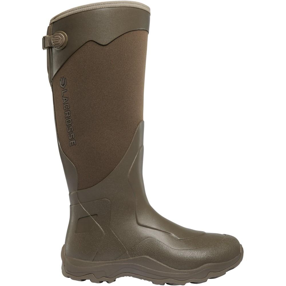 LaCrosse Alpha Agility 17" Rubber Boot Brown Size 11
