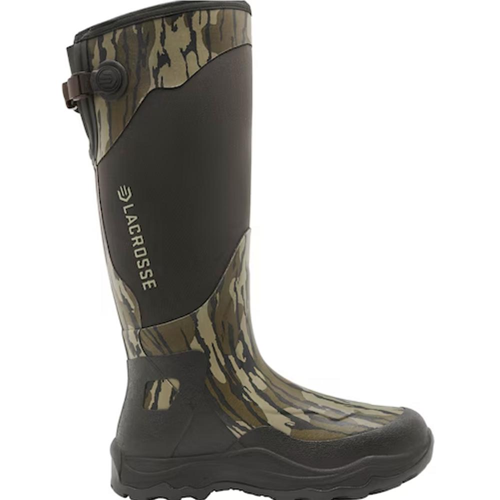 LaCrosse Alpha Agility 17-Inch Non-Insulated Hunting Boots Mossy Oak Bottomland Size 13