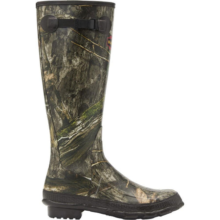 LaCrosse Grange 18" Rubber Boot Mossy Oak Country DNA Size 12