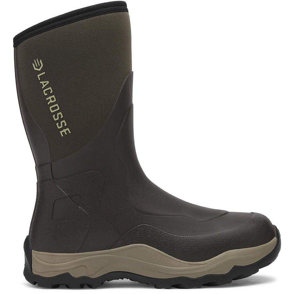 LaCrosse Alpha Agility 12" Pull-On Field Boot Brown Size 9