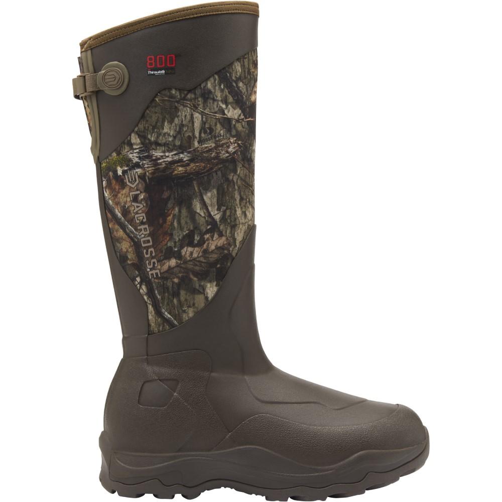 LaCrosse Alpha Agility 17-Inch Boots 800G Mossy Oak Country DNA Size 9