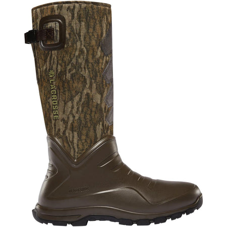 LaCrosse AeroHead Sport 16" Mossy Oak Bottomland 7.0mm Hunting Boot Size 13