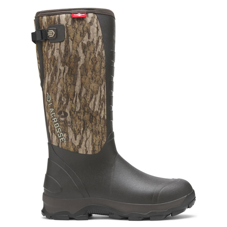 LaCrosse Alpha Lite II CW 16" Waterproof Boots Mossy Oak Bottomland Size 12