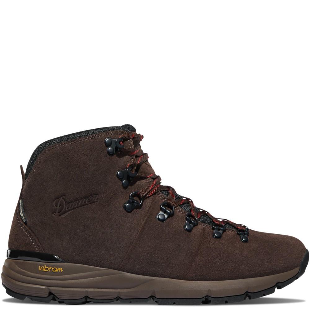 Danner Mountain Boot 600 Full Grain Leather Hiking Boot Java/Bossa Nova Size 8
