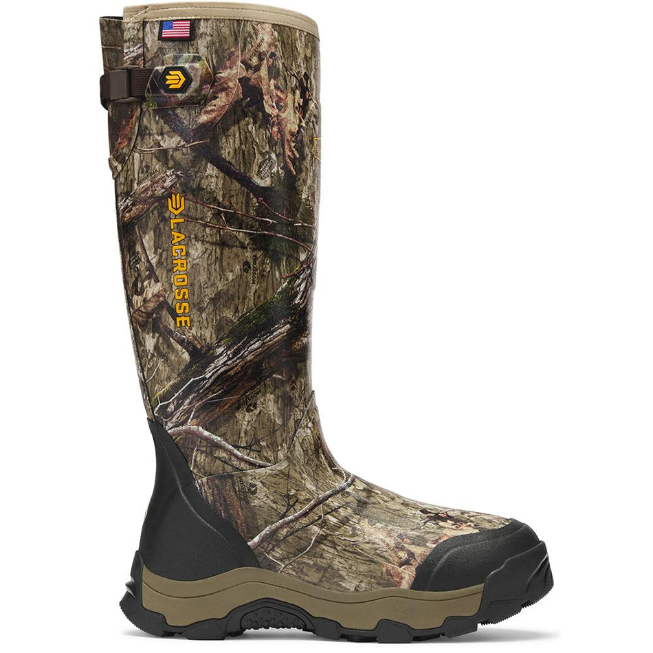 LaCrosse Alpha Evolution 17" 800G Hunting Boots Mossy Oak Country DNA Size 12