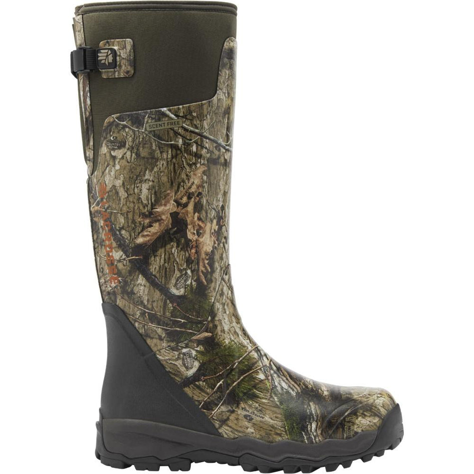 LaCrosse Alphaburly Pro 18" Hunting Boot Mossy Oak DNA Size 12