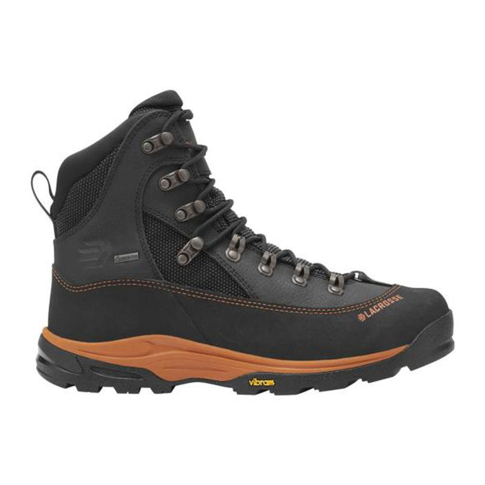LaCrosse Ursa MS 7" Waterproof Hunting Boot Gunmetal/Orange GTX Size 8